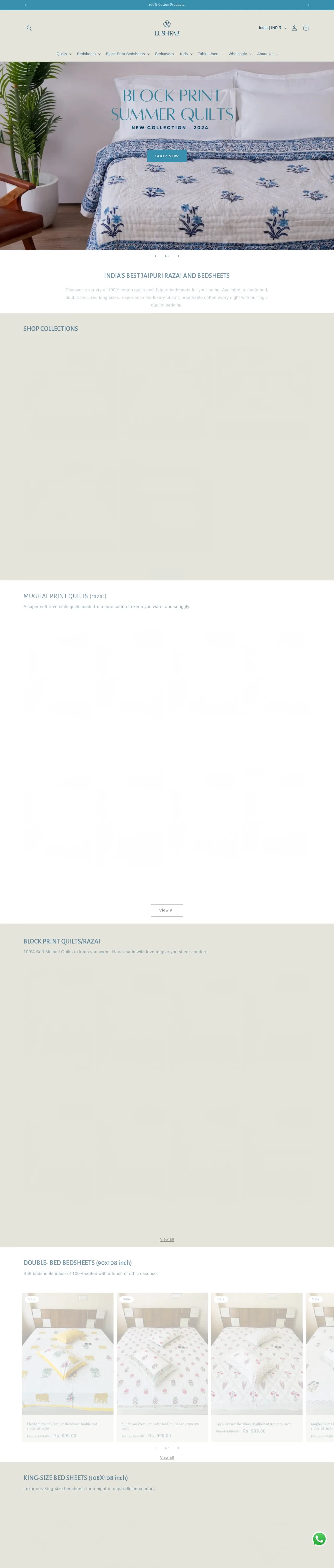 LushFab Jaipur — captured screenshot
